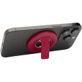 Ain recycled plastic magnetic phone stand with bottle opener , Red