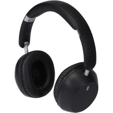 Logotrade advertising product image of: Hoggar recycled plastic over-ear foldeable ANC and ENC headphones