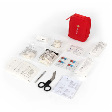 Logo trade promotional giveaway photo of: Essential 59-piece First Aid kit