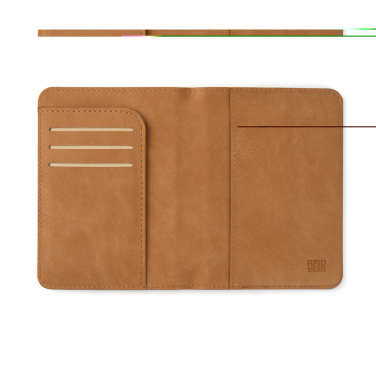 Logo trade promotional giveaway photo of: VINGA Bosler RCS RFID passport cover