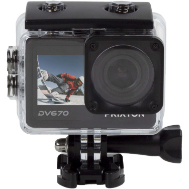 Logo trade business gift photo of: Prixton DV670 4K dual screen action camera