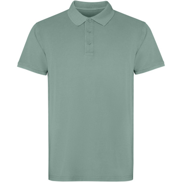 Logo trade promotional merchandise photo of: Cobain short sleeve unisex polo