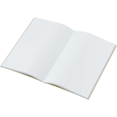 Logo trade promotional items picture of: Novella Austen A5 metallic soft cover notebook - 100 sheets