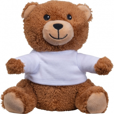 Logo trade promotional merchandise picture of: Plush teddy bear HELSINKI