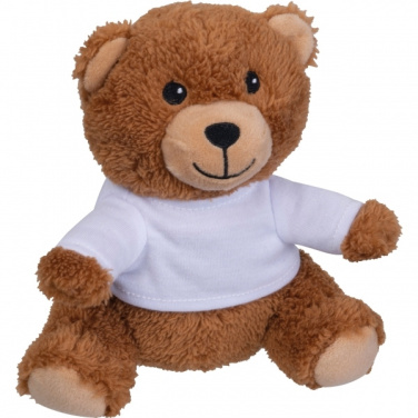 Logo trade business gift photo of: Plush teddy bear HELSINKI