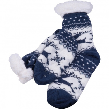 Logo trade business gifts image of: Christmas socks NATAL