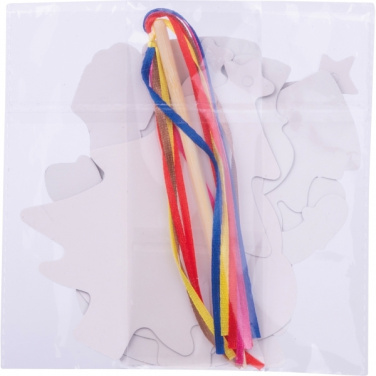 Logo trade promotional giveaways image of: Scratch-off Christmas ornaments SOUTH POLE