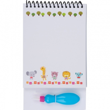 Logo trade promotional gifts picture of: Watercoloring Book ANGERS