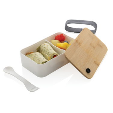 Logo trade corporate gifts image of: RCS RPP lunchbox with bamboo lid