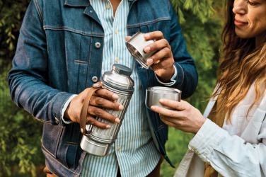 Logo trade corporate gifts image of: Black+Blum Explorer Flask Duo 1L