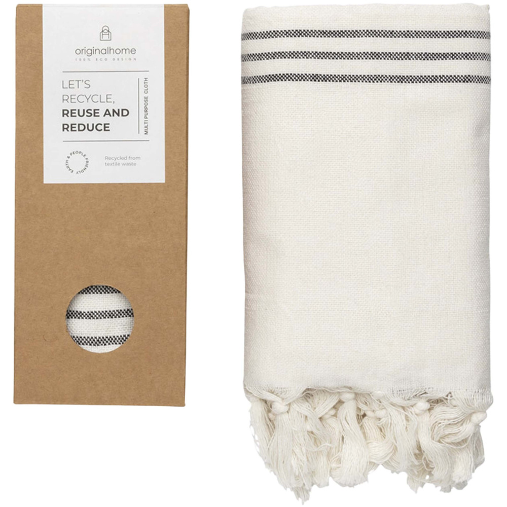 Logotrade business gift image of: Originalhome recycled cloth - 85 x 175 cm