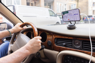 Logotrade promotional item picture of: Terra 360 RCS recycled plastic universal phone holder