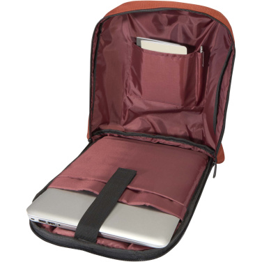 Logo trade advertising product photo of: Luma 15" GRS recycled anti-theft laptop backpack 10L