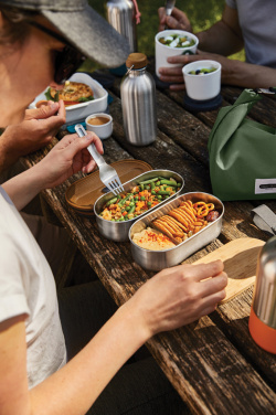 Logotrade promotional merchandise image of: Black+Blum Stainless Steel Double Bento Box