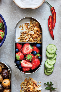 Logotrade promotional gift image of: Black+Blum Stainless Steel Double Bento Box