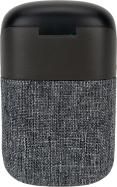 Logotrade promotional merchandise image of: Bluetooth Speaker HF01 with Built-in Earbuds 2 in 1