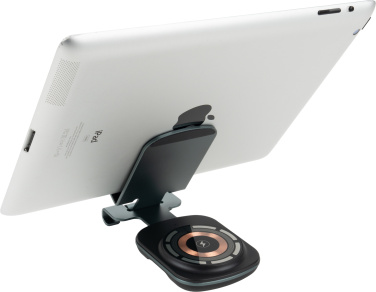 Logo trade promotional items image of: Phone holder with wireless charger