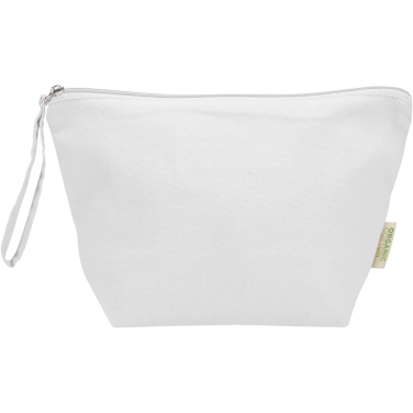 Logo trade promotional item photo of: Odisha 180 g/m² OCS organic large accessory pouch 3L