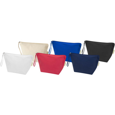 Logotrade promotional giveaway image of: Odisha 180 g/m² OCS organic large accessory pouch 3L