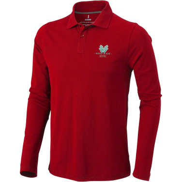 Logotrade promotional merchandise picture of: Oakville long sleeve men's polo