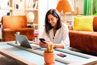 Logo trade promotional items picture of: Wireless charger power bank