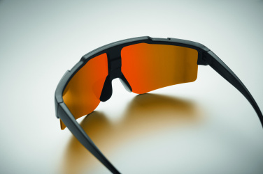 Logo trade promotional merchandise picture of: Mirrored sports sunglasses