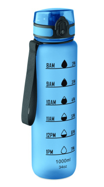 Logo trade promotional products picture of: Sports water bottle RPET 1L