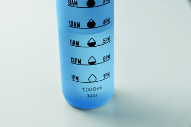 Logotrade business gifts photo of: Sports water bottle RPET 1L