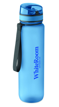 Logotrade promotional item image of: Sports water bottle RPET 1L