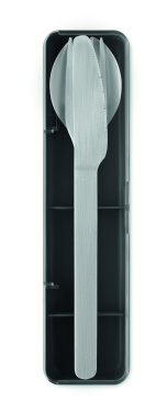 Logo trade promotional item photo of: Stainless steel cutlery set