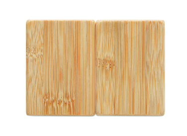 Logotrade promotional product image of: Bamboo salt & pepper set