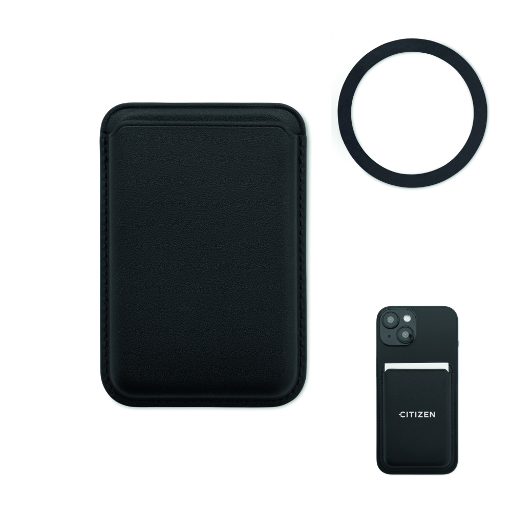 Logo trade corporate gifts picture of: Magnetic credit card holder