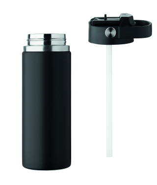 Logo trade promotional giveaways picture of: Double wall bottle 500 ml