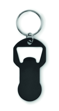 Logo trade promotional merchandise picture of: Recycled aluminium bottle opener