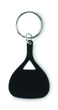 Logo trade promotional products picture of: Aluminium key ring