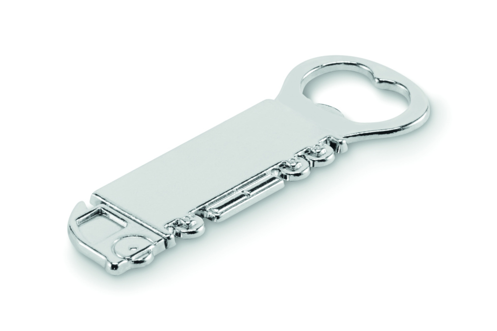 Logo trade promotional merchandise picture of: Truck shape bottle opener