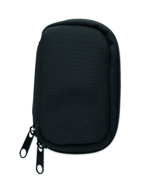 Logotrade promotional giveaway image of: Key case in 300D RPET