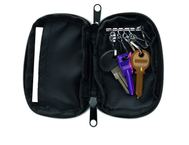 Logotrade promotional items photo of: Key case in 300D RPET