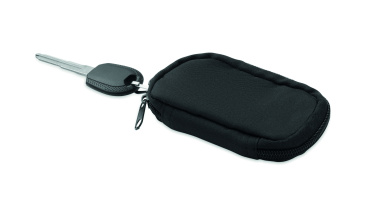Logo trade promotional items image of: Key case in 300D RPET
