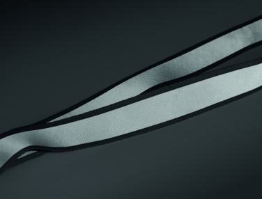Logo trade promotional giveaways picture of: Reflective RPET lanyard