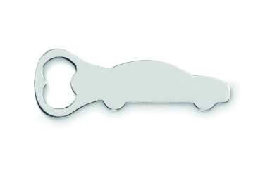 Logo trade promotional gifts image of: Car shape bottle opener