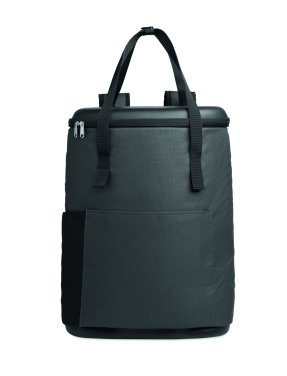 Logo trade promotional merchandise image of: Cooler rucksack 600D RPET