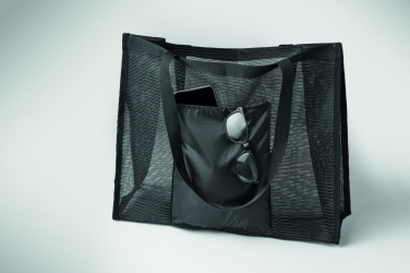 Logotrade promotional product picture of: RPET mesh shopping bag