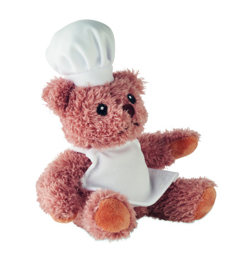 Logotrade promotional product image of: Teddy bear plush chef