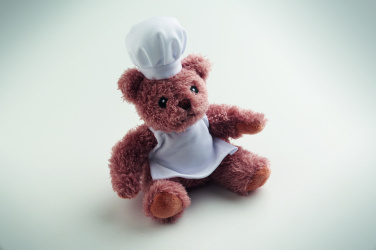 Logotrade promotional gift picture of: Teddy bear plush chef