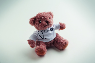 Logo trade promotional gifts picture of: Teddy bear plush doctor