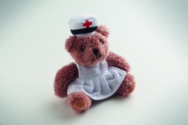 Logo trade promotional items picture of: Teddy bear plush nurse