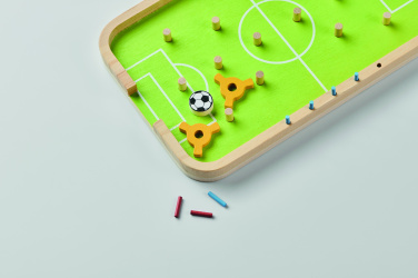 Logo trade promotional items image of: Wooden soccer game