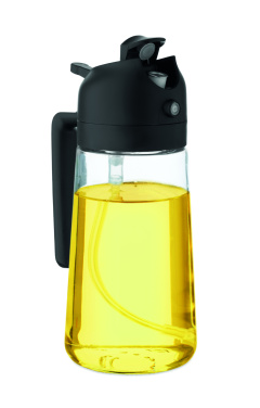 Logo trade corporate gift photo of: Glass oil dispenser & sprayer