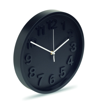 Logo trade promotional items picture of: Wall clock in PP